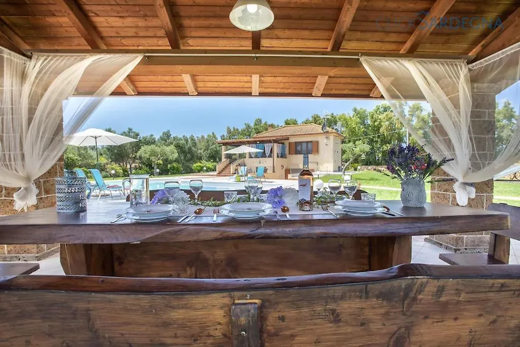 Alghero Villa Marlena With Pool For Exclusive Use For 10 People