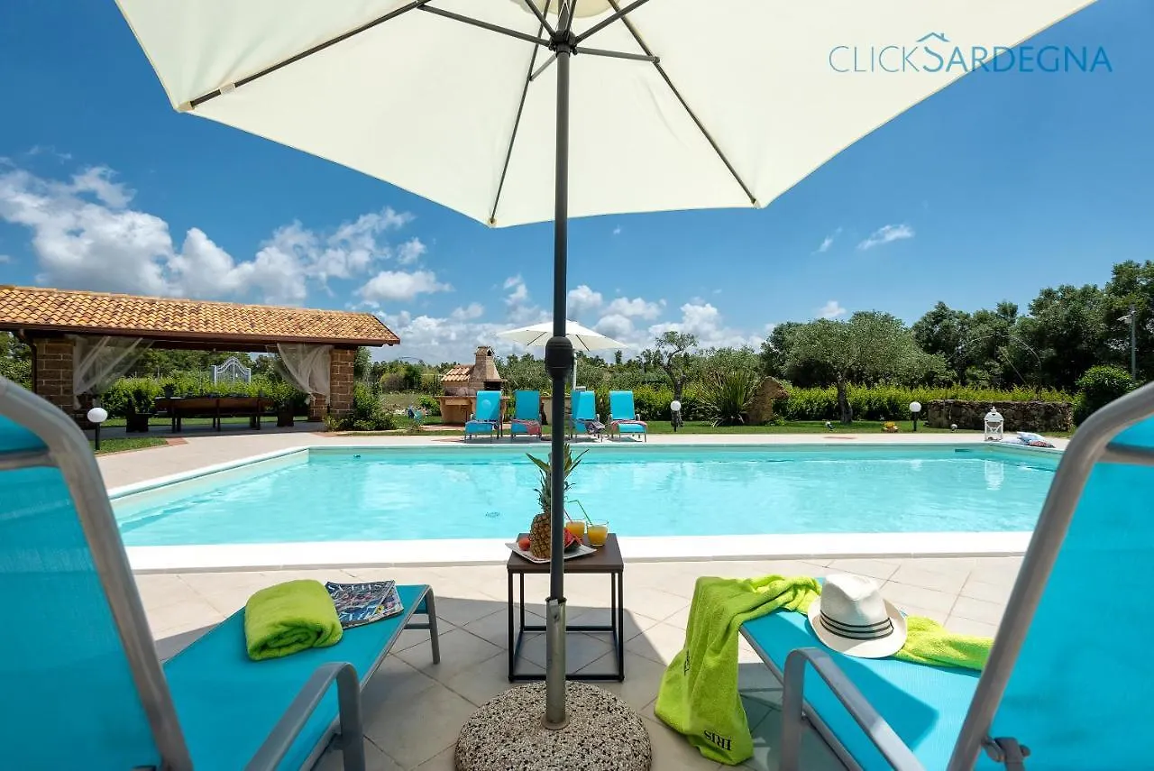 Alghero Villa Marlena With Pool For Exclusive Use For 10 People Itálie