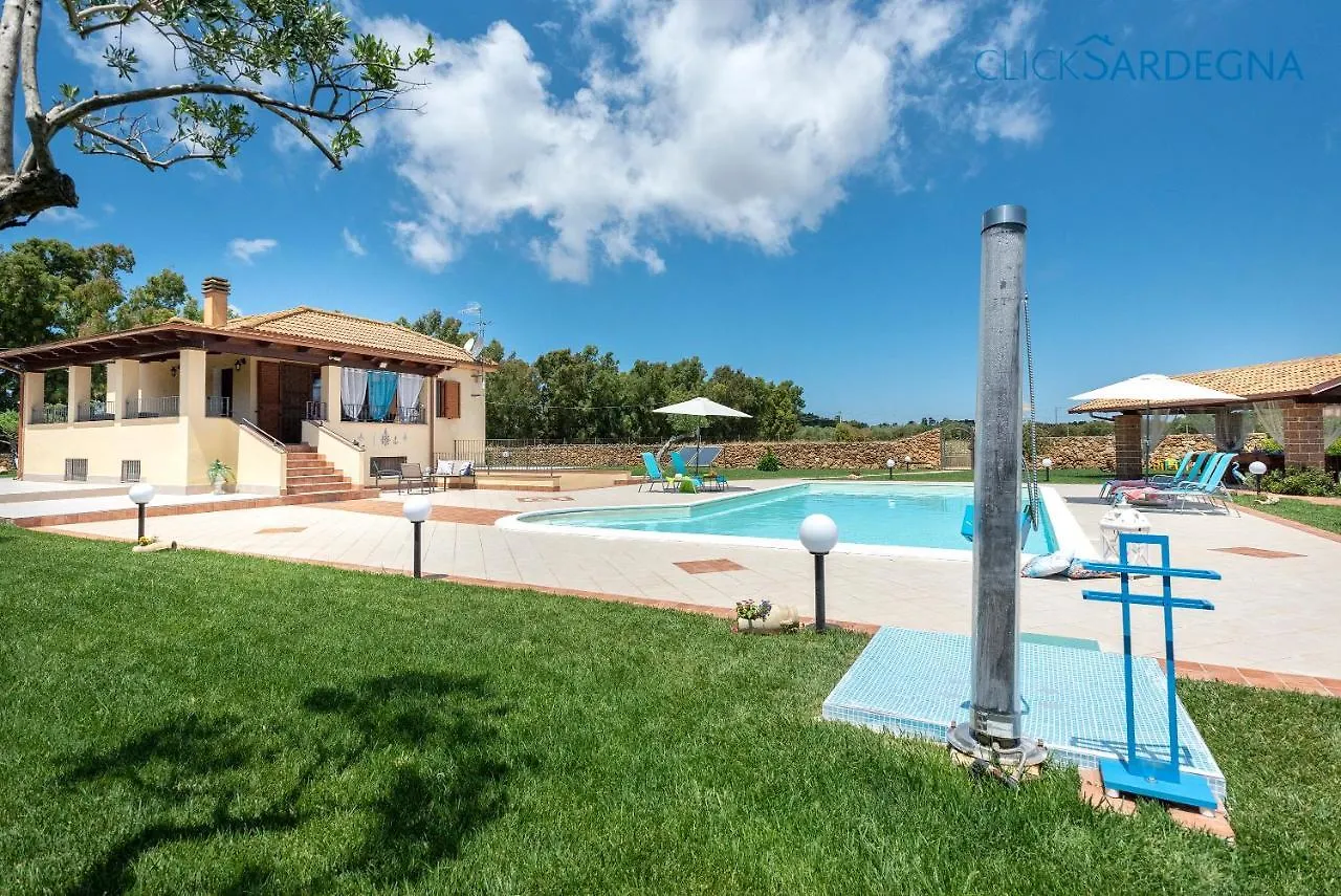 Alghero Villa Marlena With Pool For Exclusive Use For 10 People Itálie