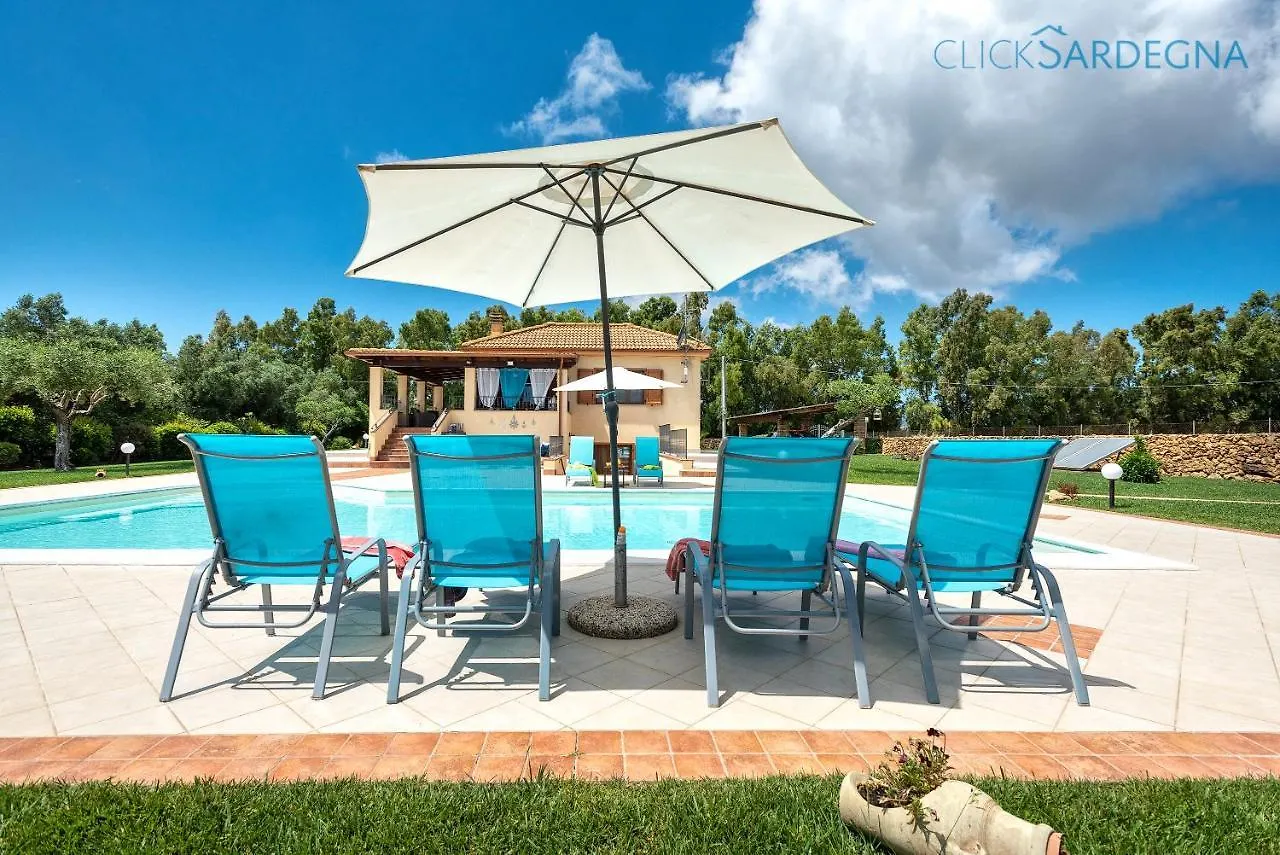 Alghero Villa Marlena With Pool For Exclusive Use For 10 People