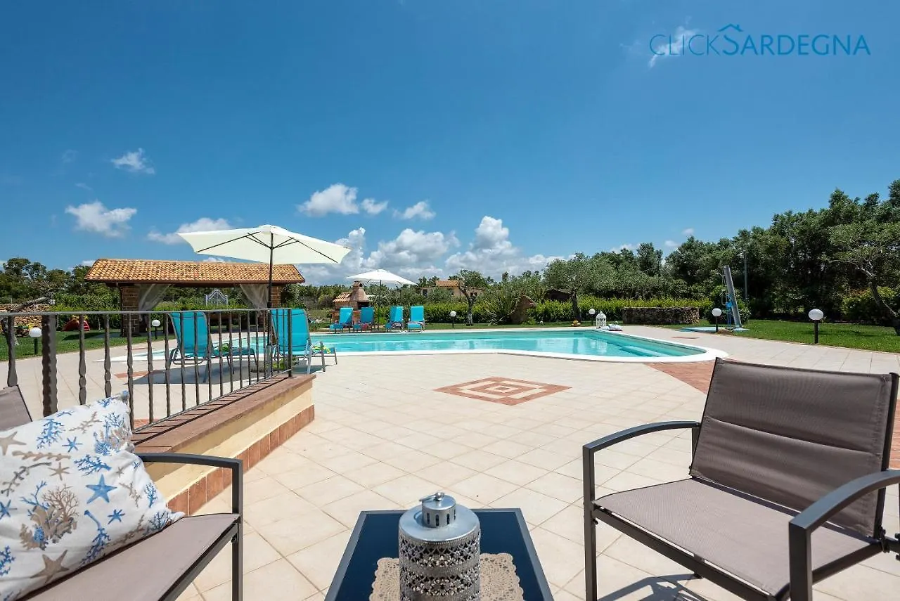 Alghero Villa Marlena With Pool For Exclusive Use For 10 People Itálie